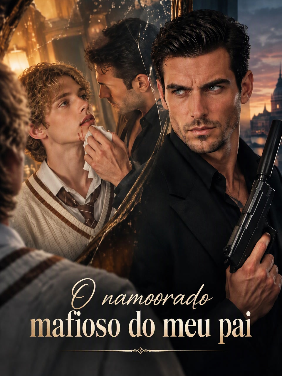 Capa de O namorado mafioso do meu pai