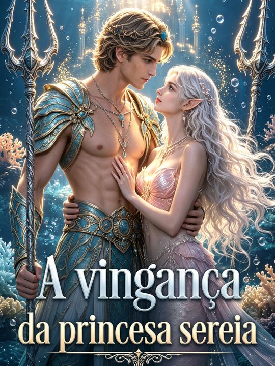 Capa de A vingança da princesa sereia