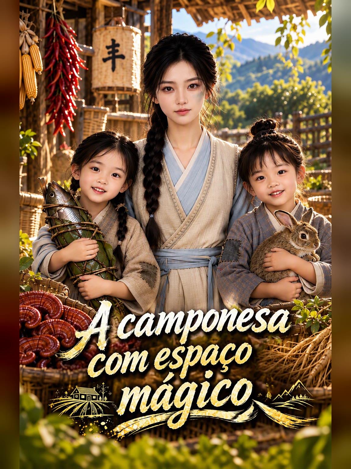 Capa de A camponesa com espaço mágico