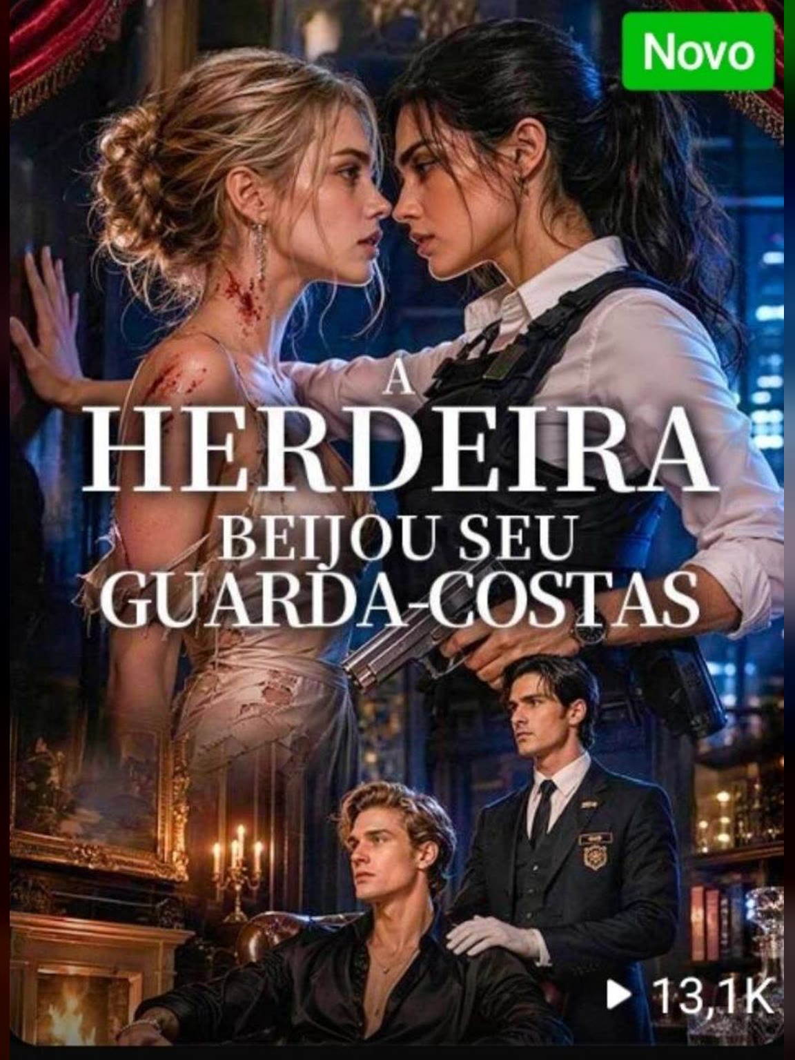 Capa de A Herdeira Beijou Seu Guarda-costas