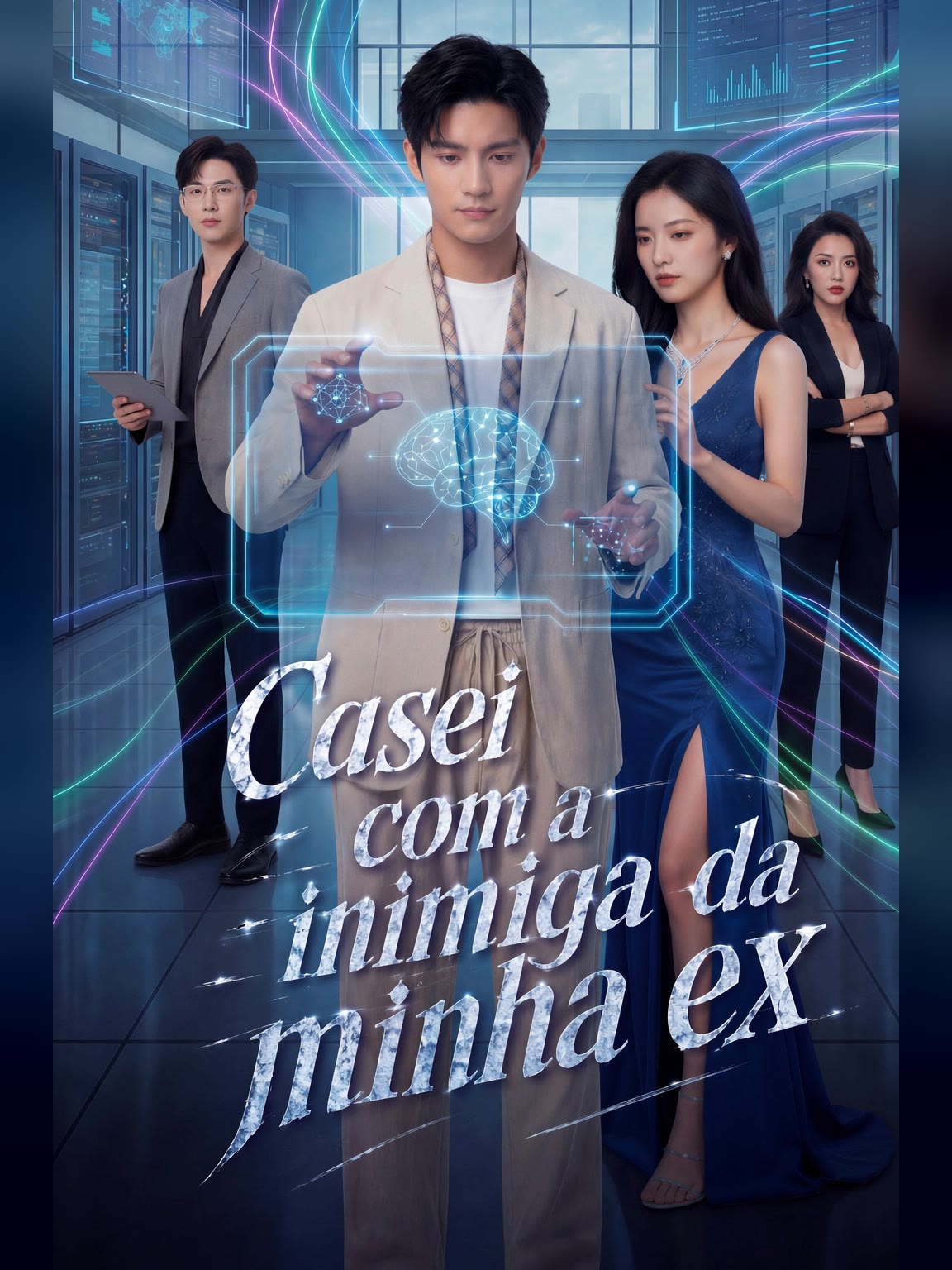 Capa de Casei com a inimiga da minha ex