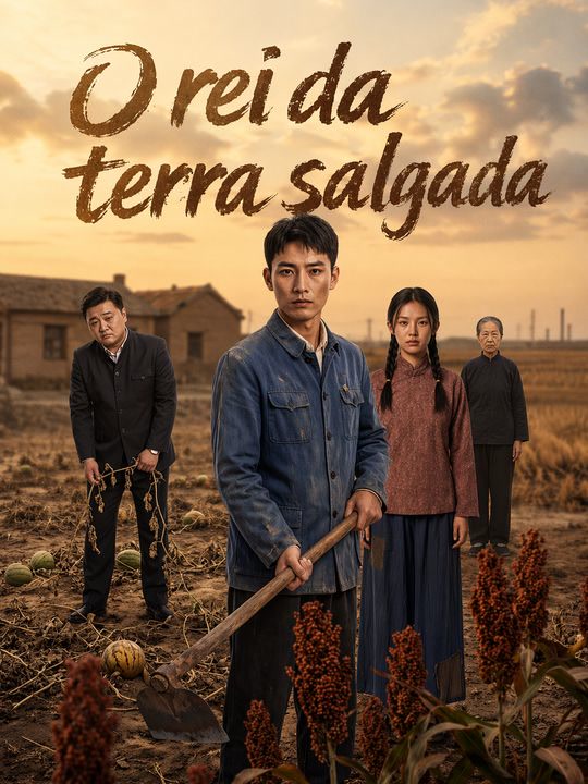 Capa de O rei da terra salgada