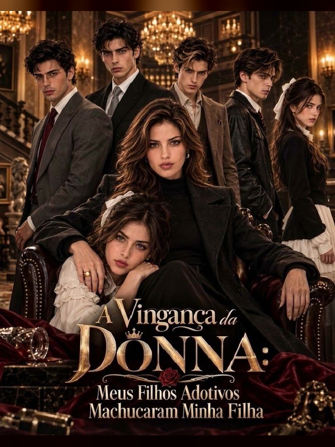 Capa de A Vingança da Donna - Meus Filhos Adotivos Machucaram Minha Filha