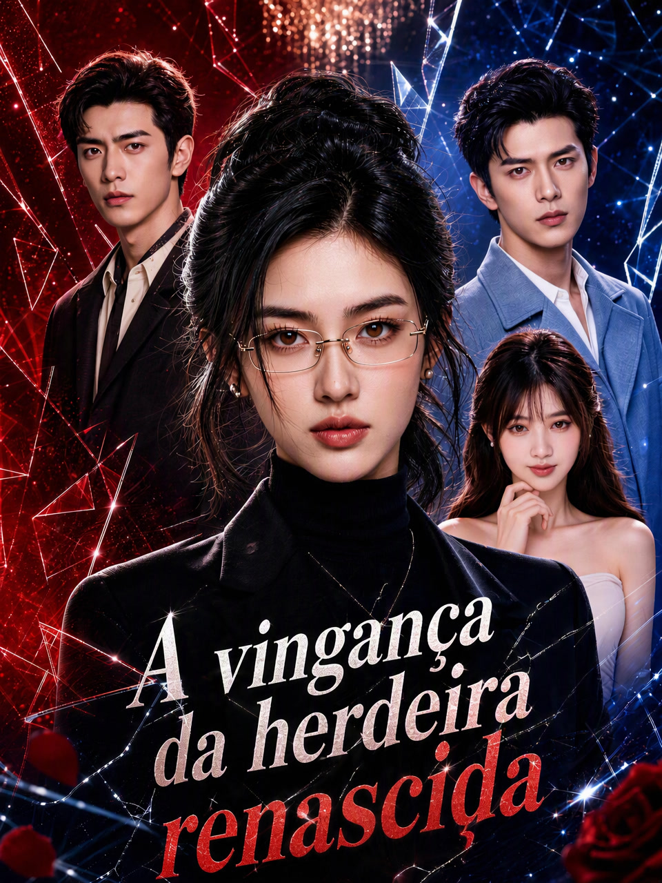 Capa de A vingança da herdeira renascida