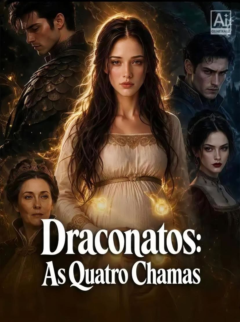 Capa de Draconatos - as Quatro Chamas
