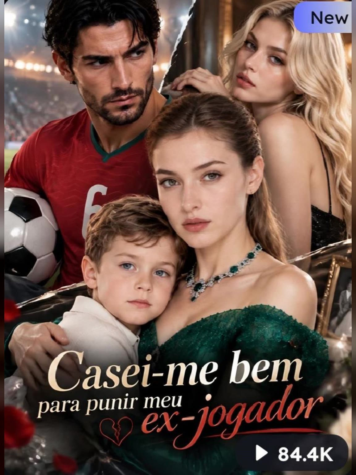 Capa de Casei-me Bem para Punir Meu Ex-jogador