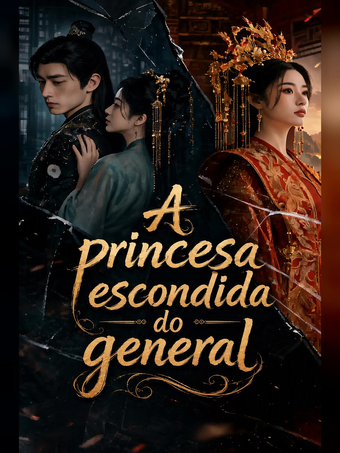 Capa de A princesa escondida do general