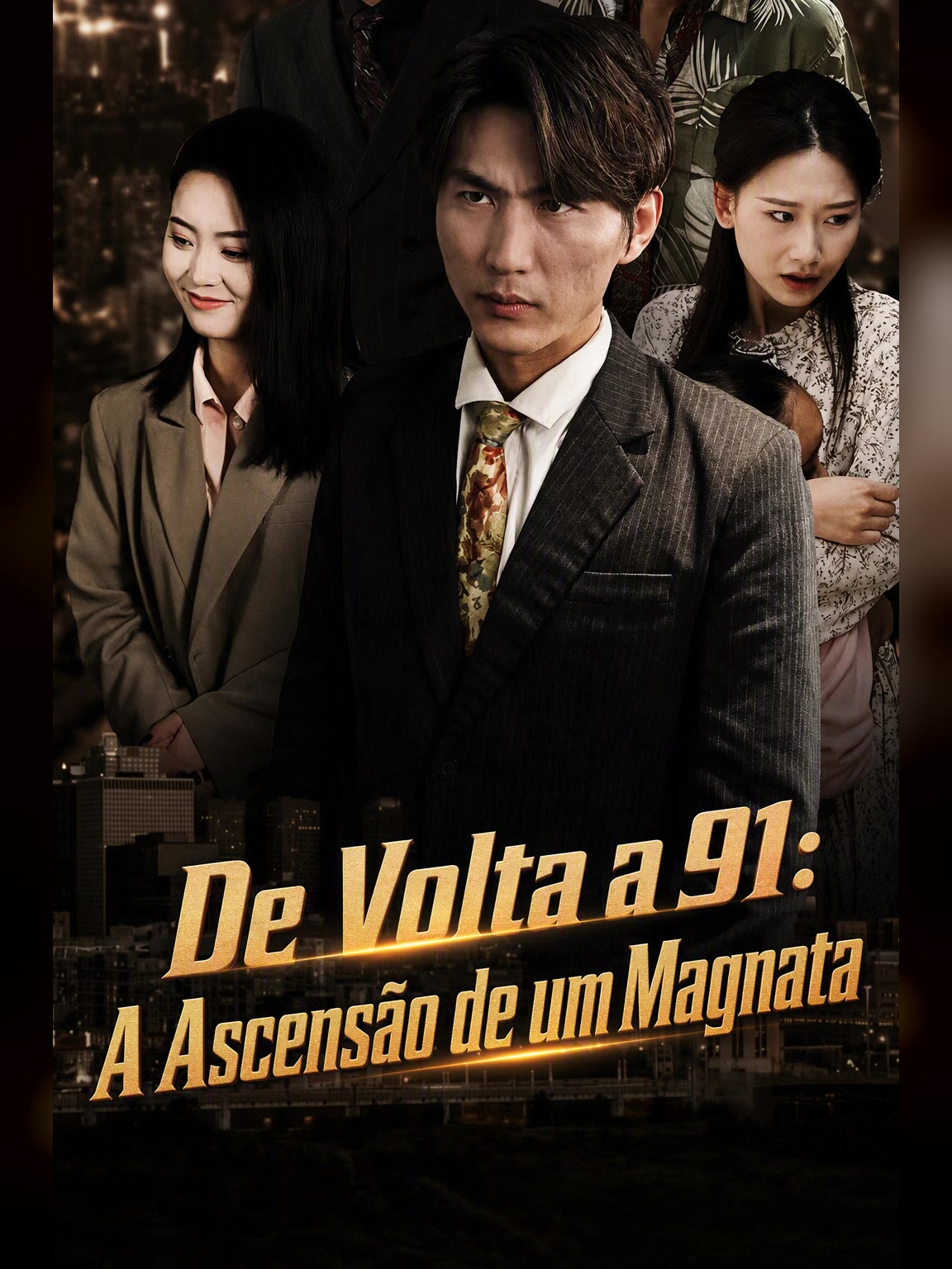 Capa de De Volta a 91 - A Ascensão de um Magnata