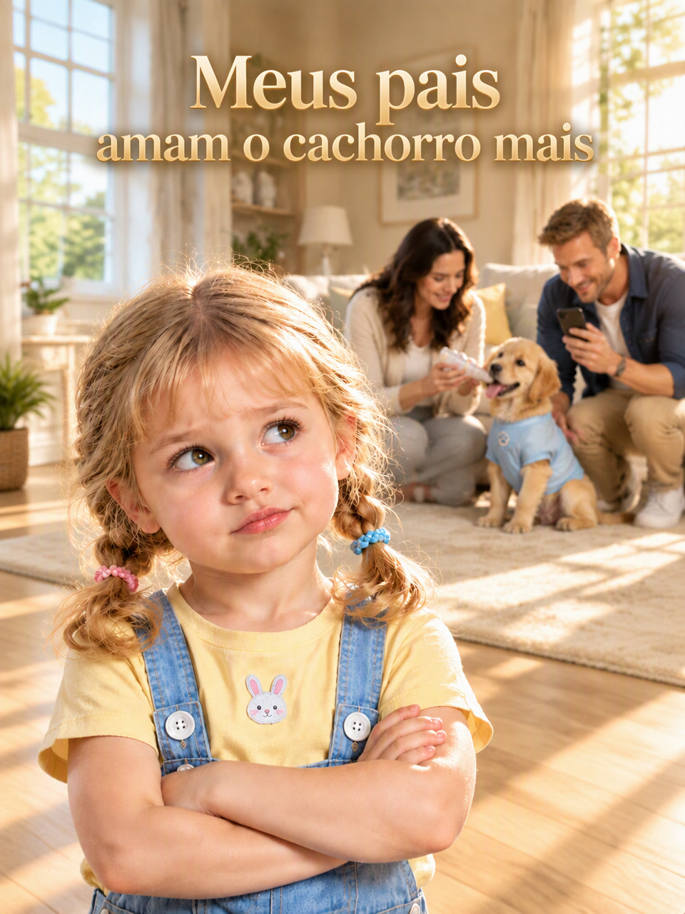 Capa de Meus pais amam o cachorro mais
