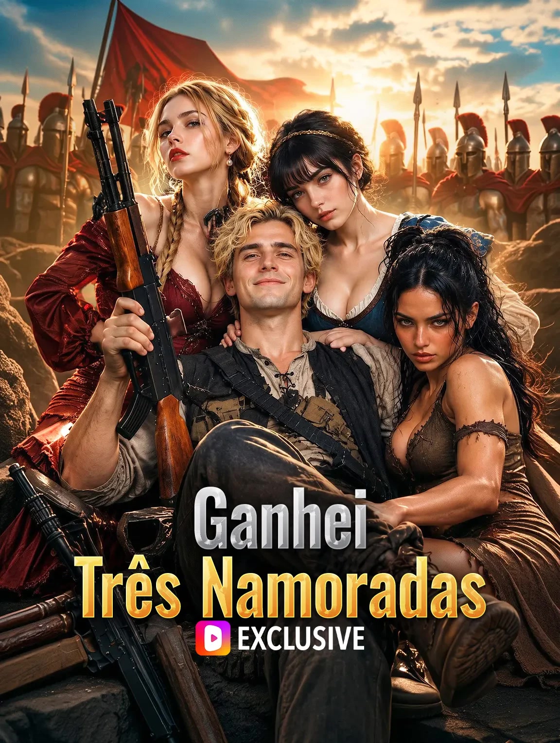 Capa de Ganhei Três Namoradas