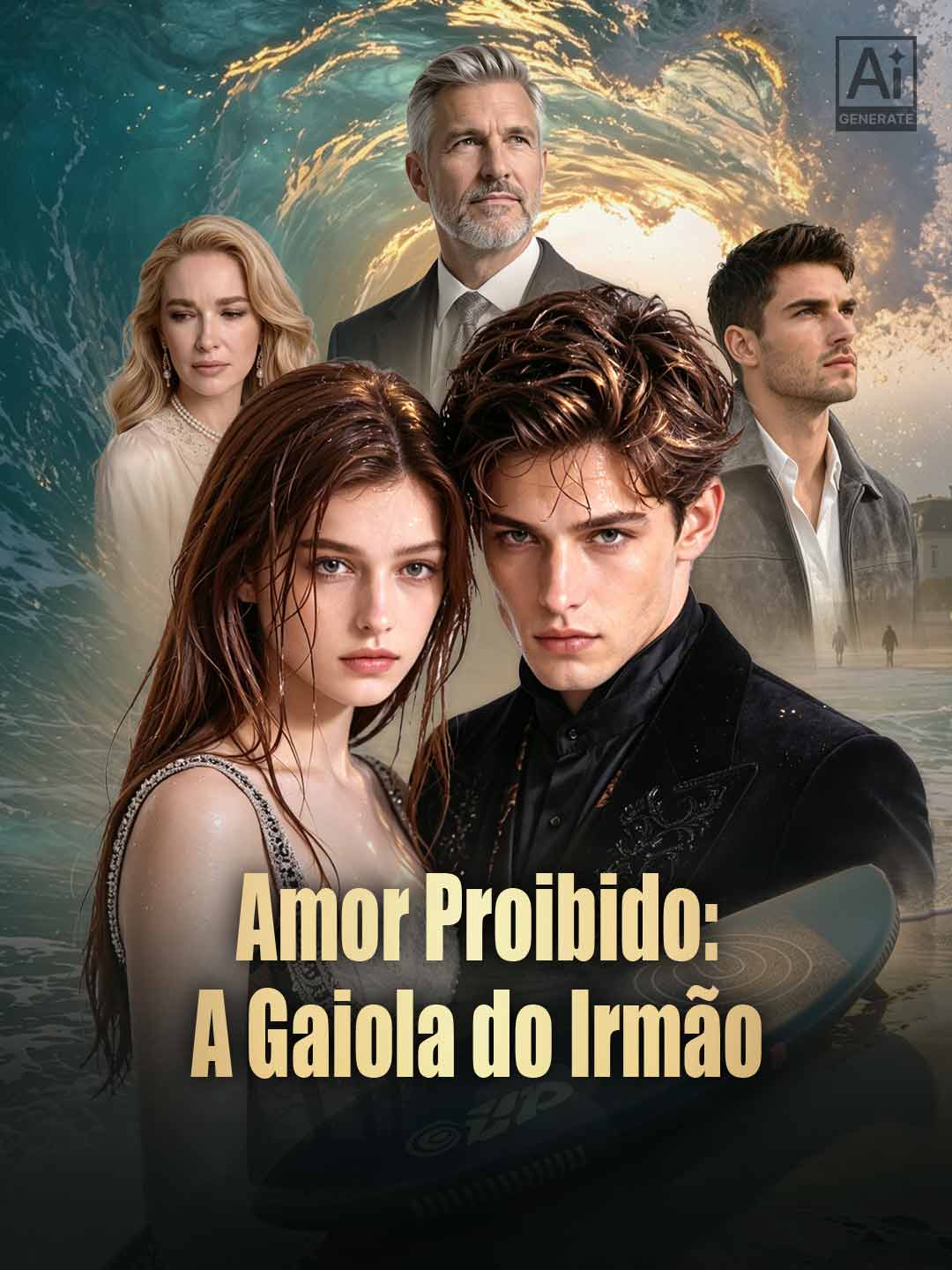 Capa de Amor Proibido - A Gaiola do Irmão