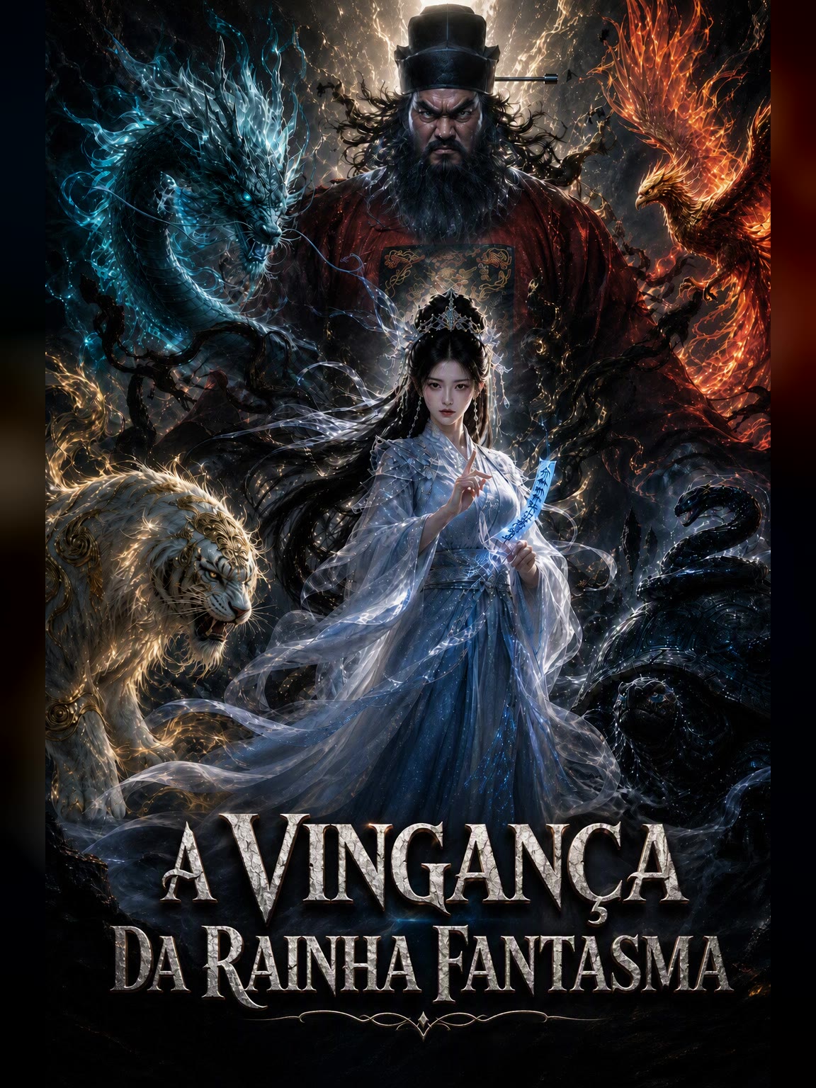 Capa de A vingança da rainha fantasma
