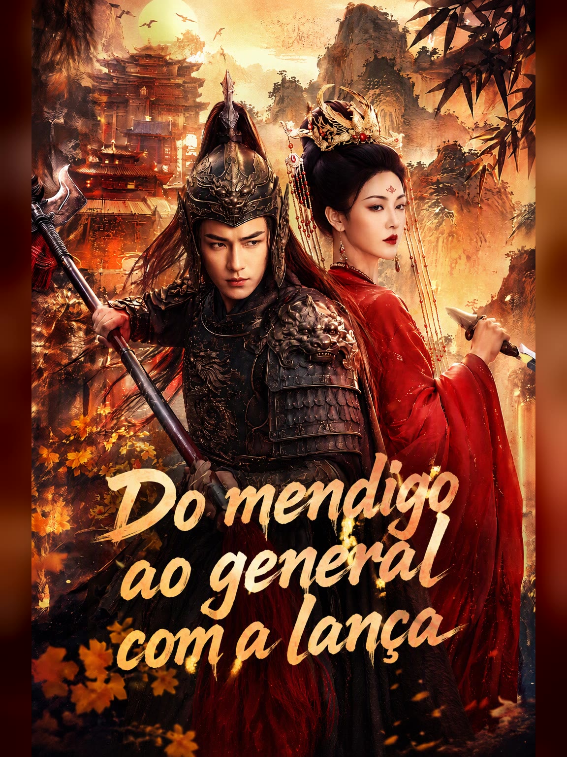 Capa de Do mendigo ao general com a lança