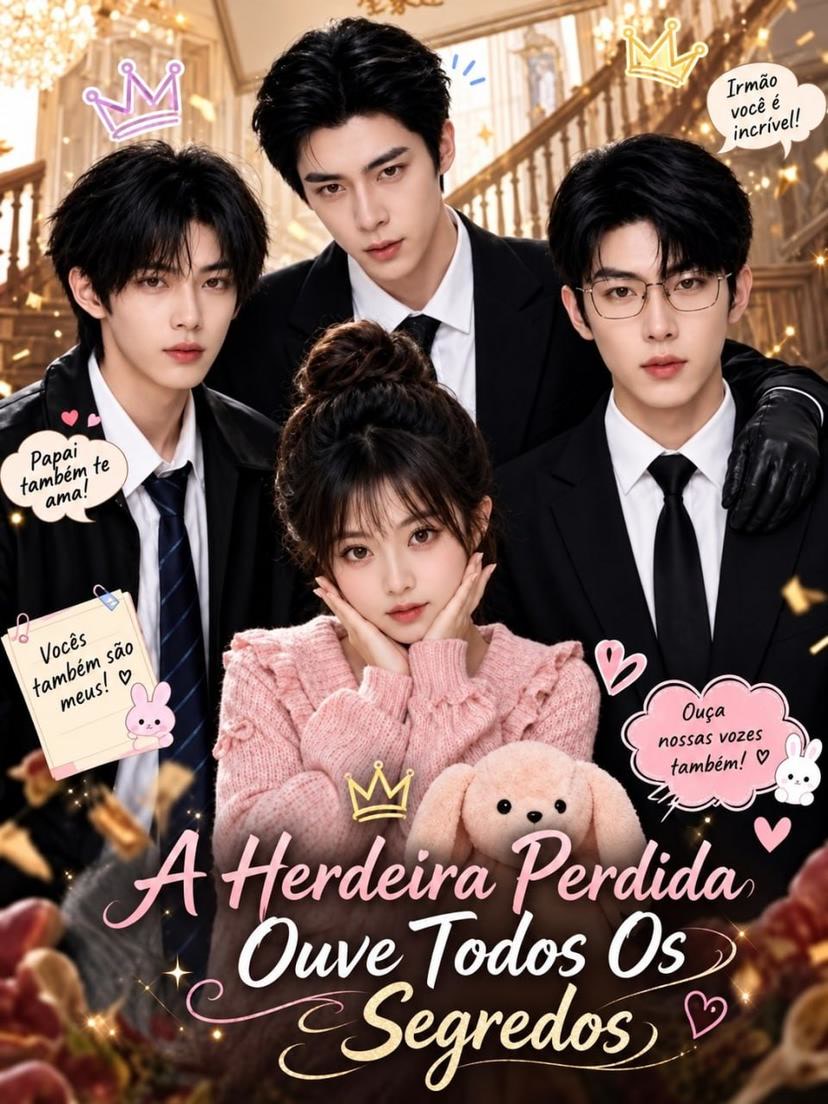 Capa de A Herdeira Perdida Ouve Todos os Segredos
