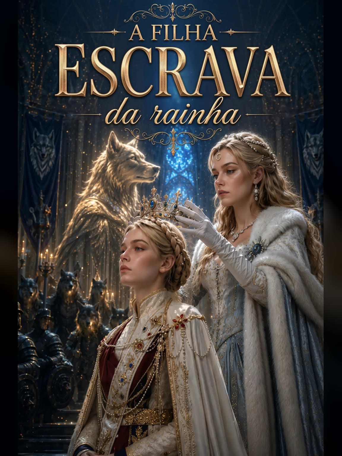 Capa de A filha escrava da rainha