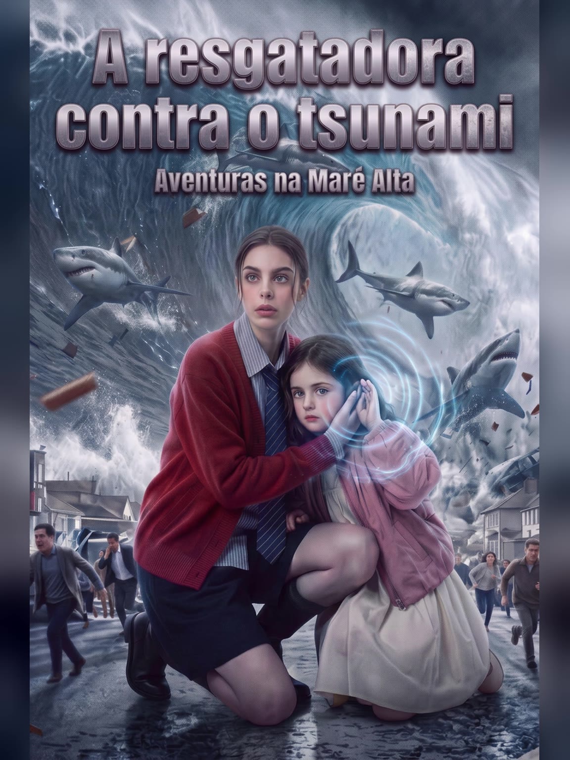 Capa de A resgatadora contra o tsunami
