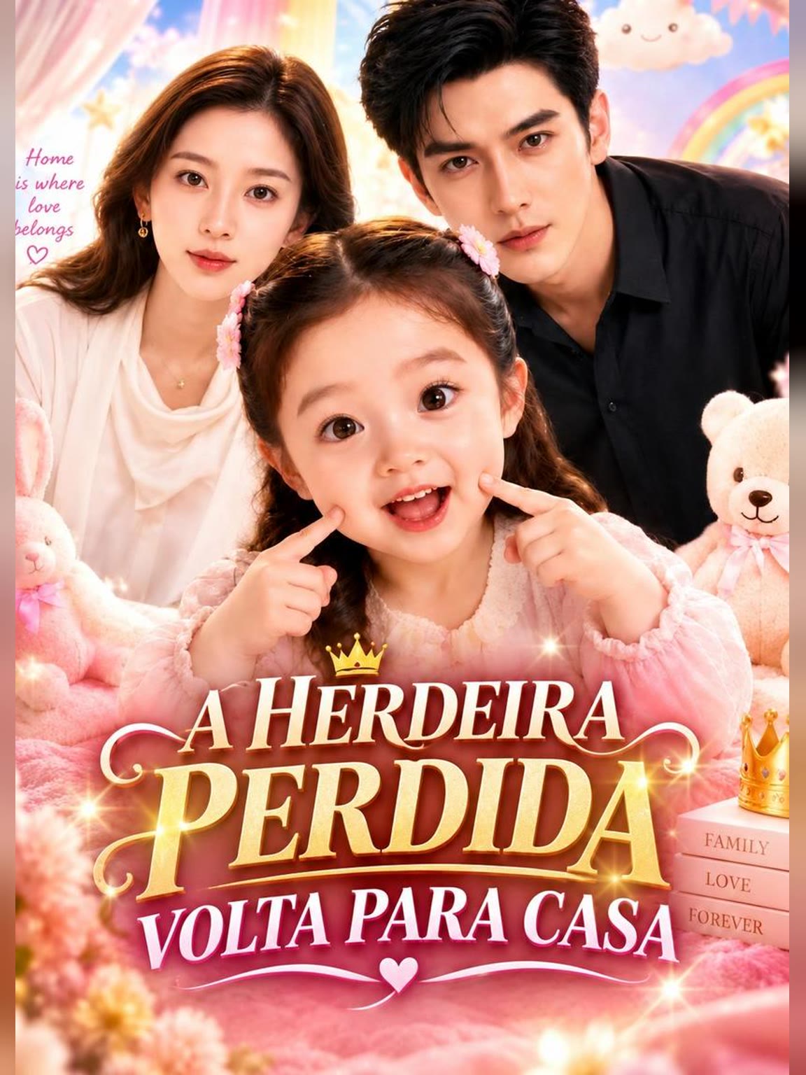 Capa de A Herdeira Perdida Volta para Casa