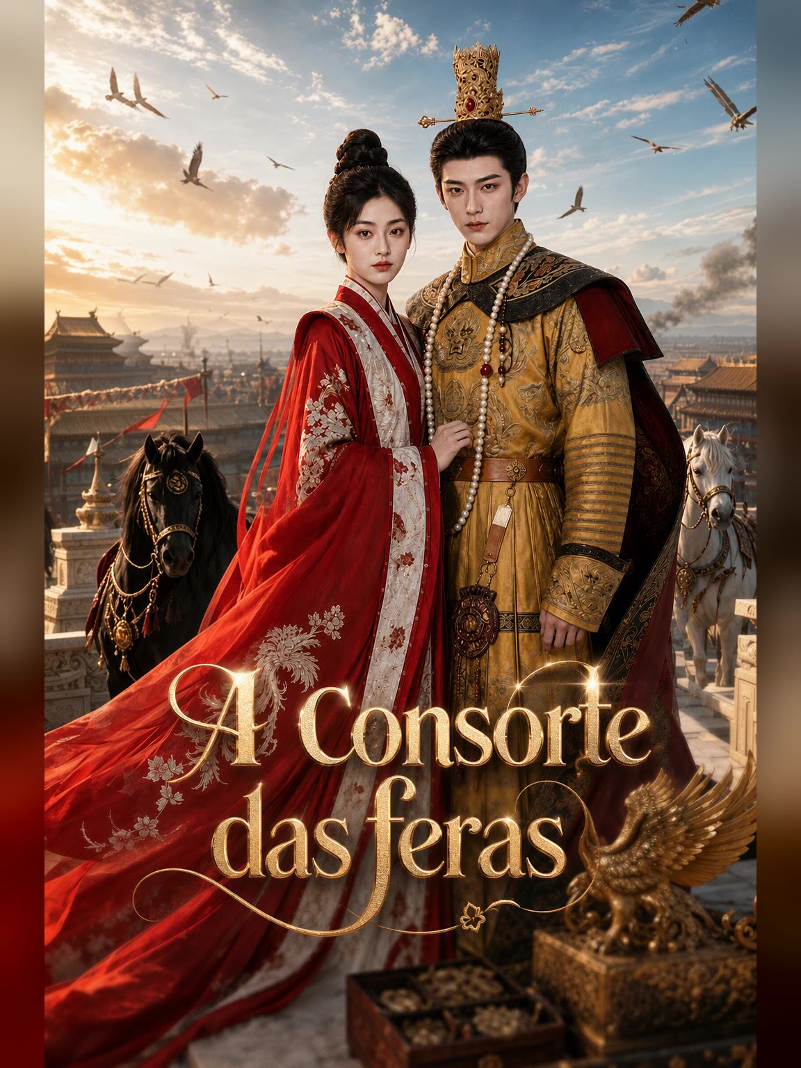Capa de A consorte das feras
