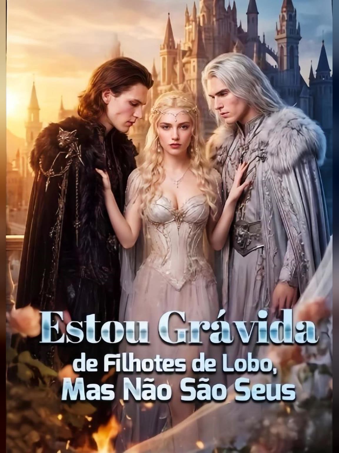 Capa de Estou Grávida de Filhotes de Lobo, Mas Não São Seus