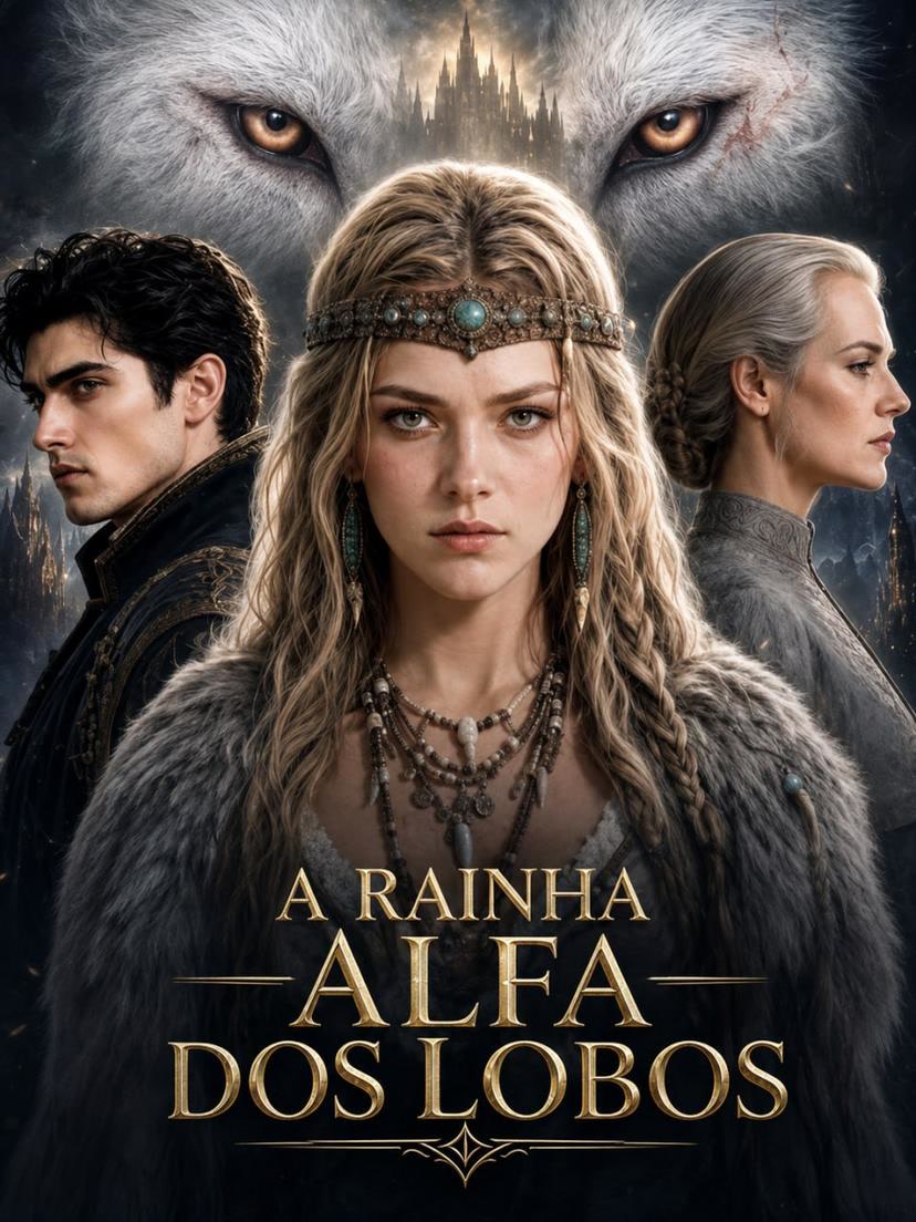 Capa de A Rainha Alfa dos Lobos