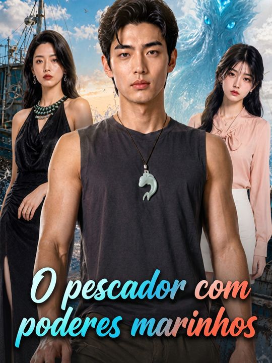 Capa de O pescador com poderes marinhos