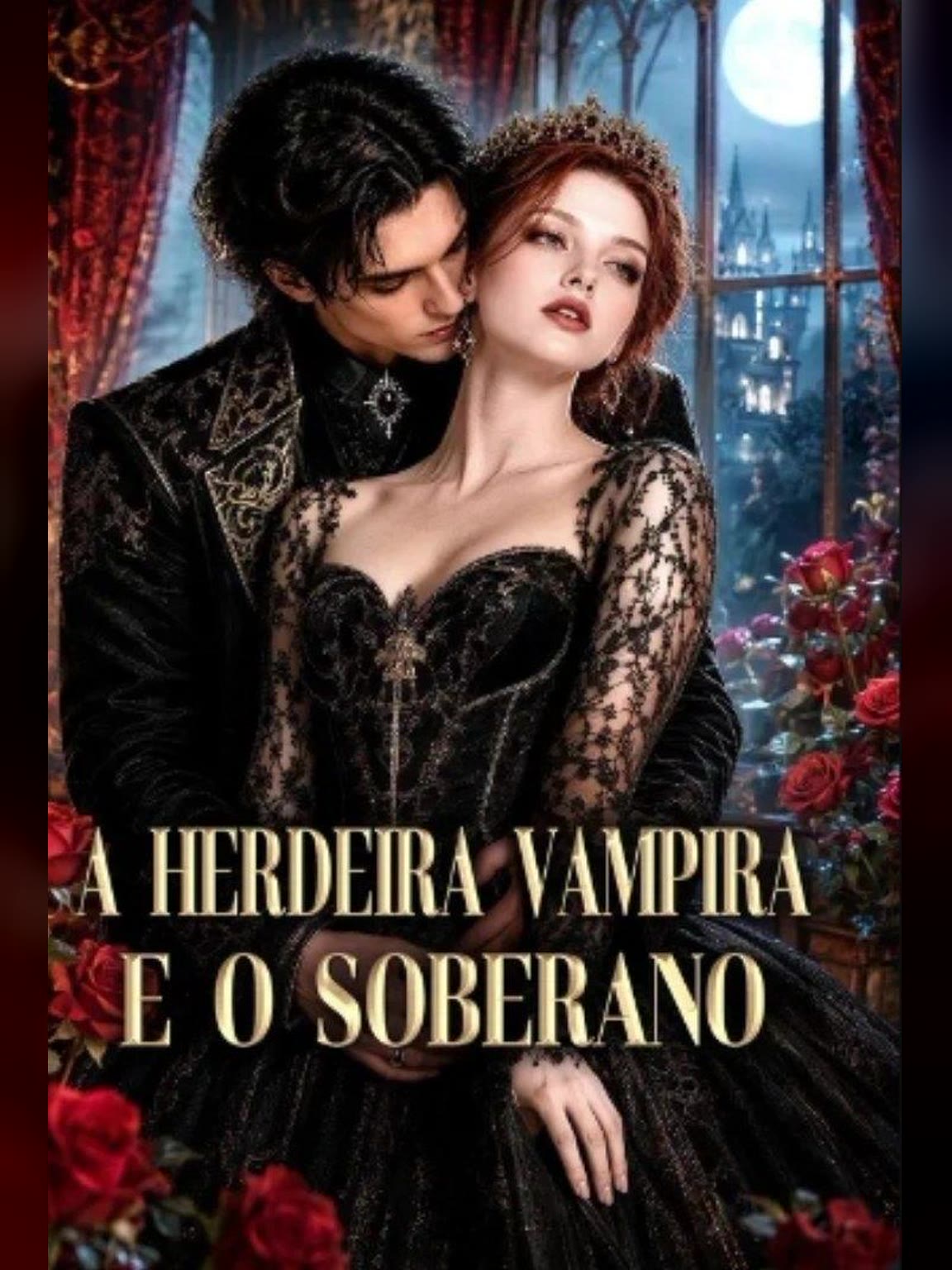 Capa de A Herdeira Vampira e o Soberano
